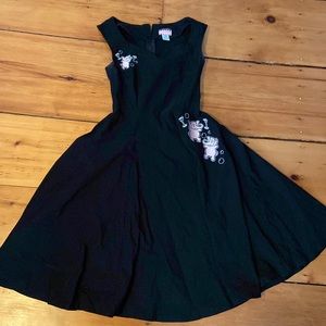 Pink elephants 50s style dress